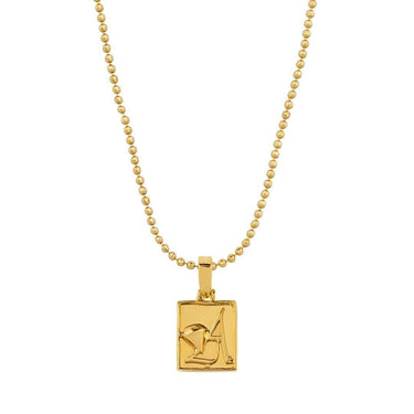 Yellow Avianne Pendant in 14k Yellow Gold